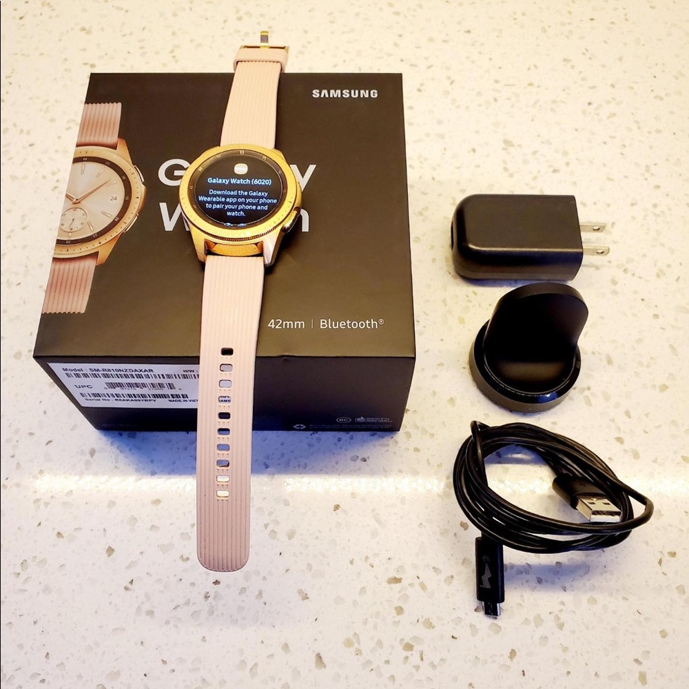Galaxy Smartwatch Stainless Steel - Rose Gold